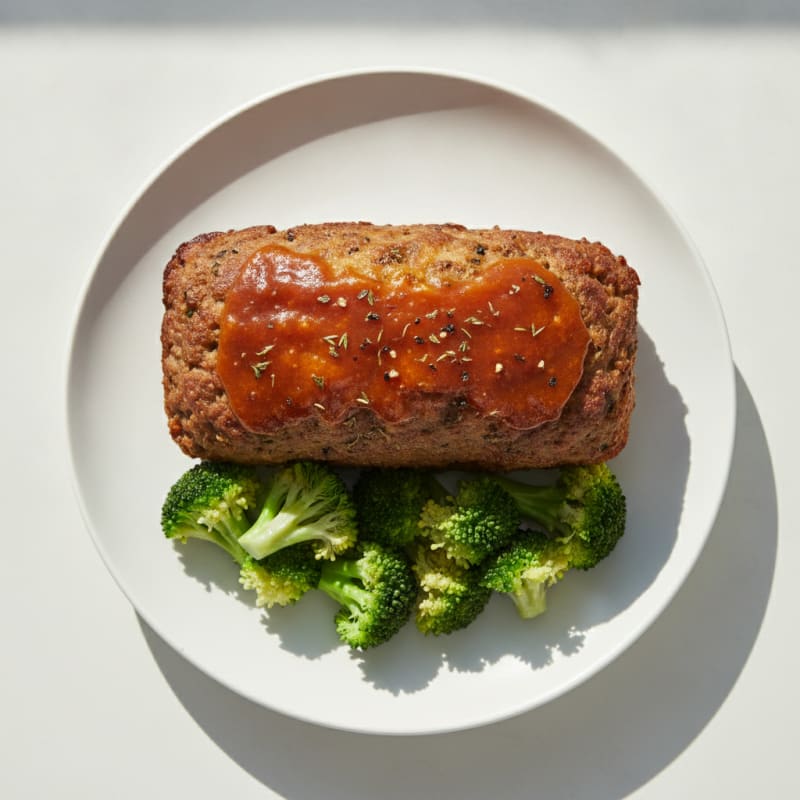 Savory Beef and Mushroom Meatloaf
