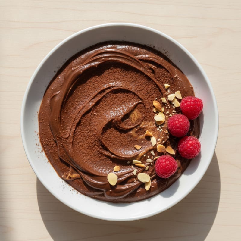 Silky Chocolate Greek Yogurt Protein Pudding
