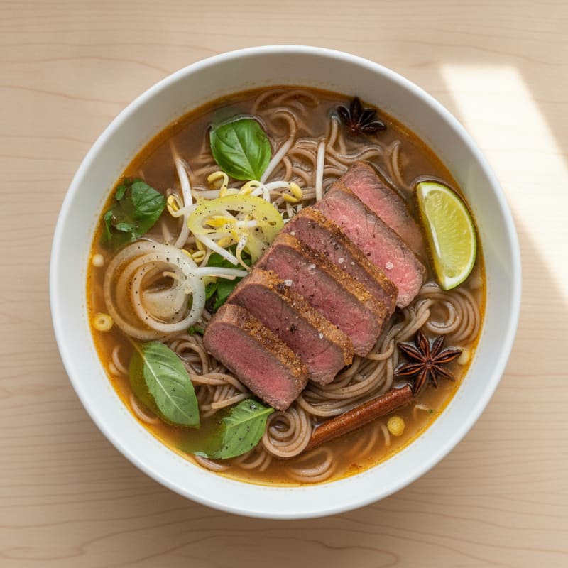 Beef Pho Noodle Soup