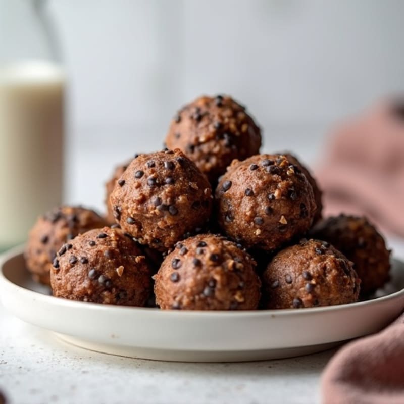 Dark Chocolate Protein Energy Bites