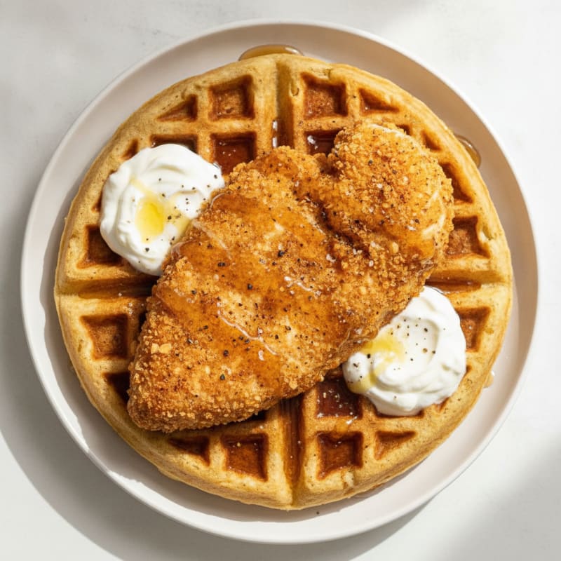 Golden Chicken & Waffles