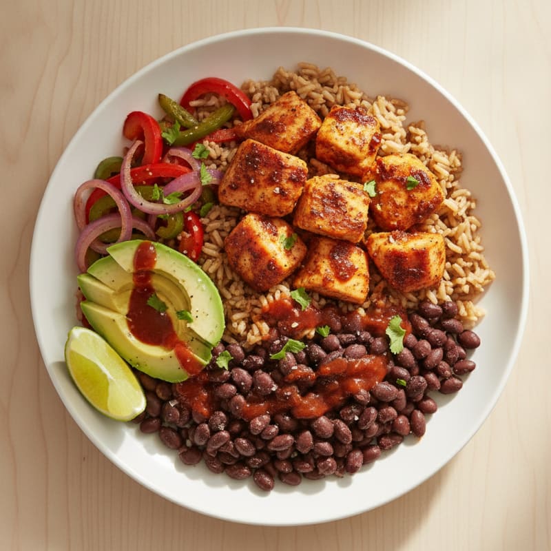 Chipotle Chicken and Black Bean Bowl