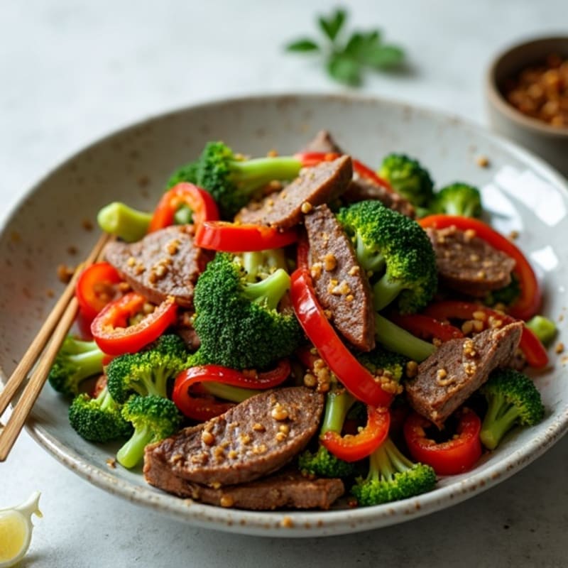Crispy Beef and Broccoli Stir-Fry