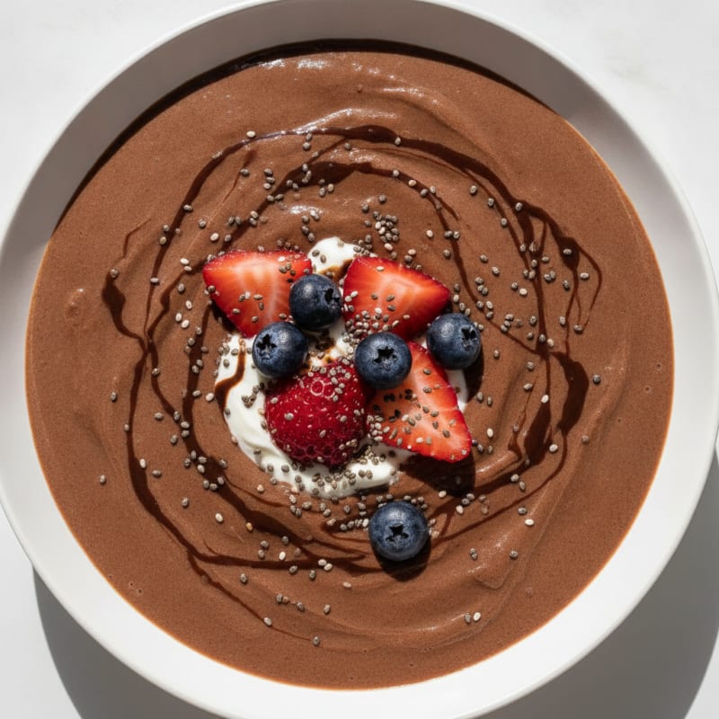 Chocolate Berry Protein Power Shake