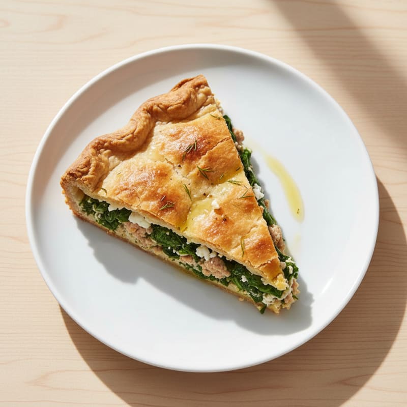 Crispy Spinach and Feta Pie