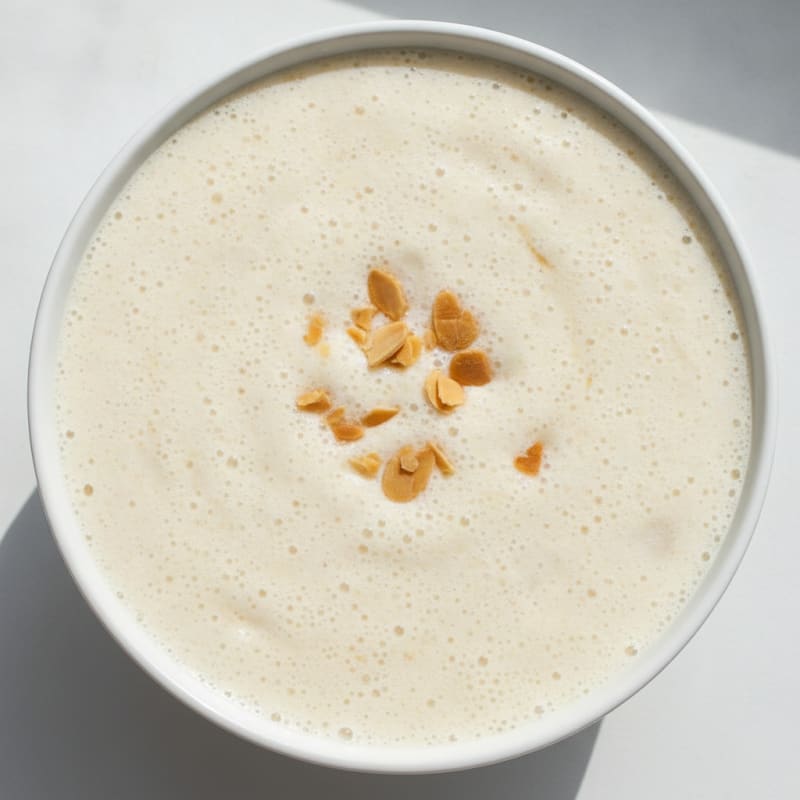 Vanilla Cooked Egg White Smoothie