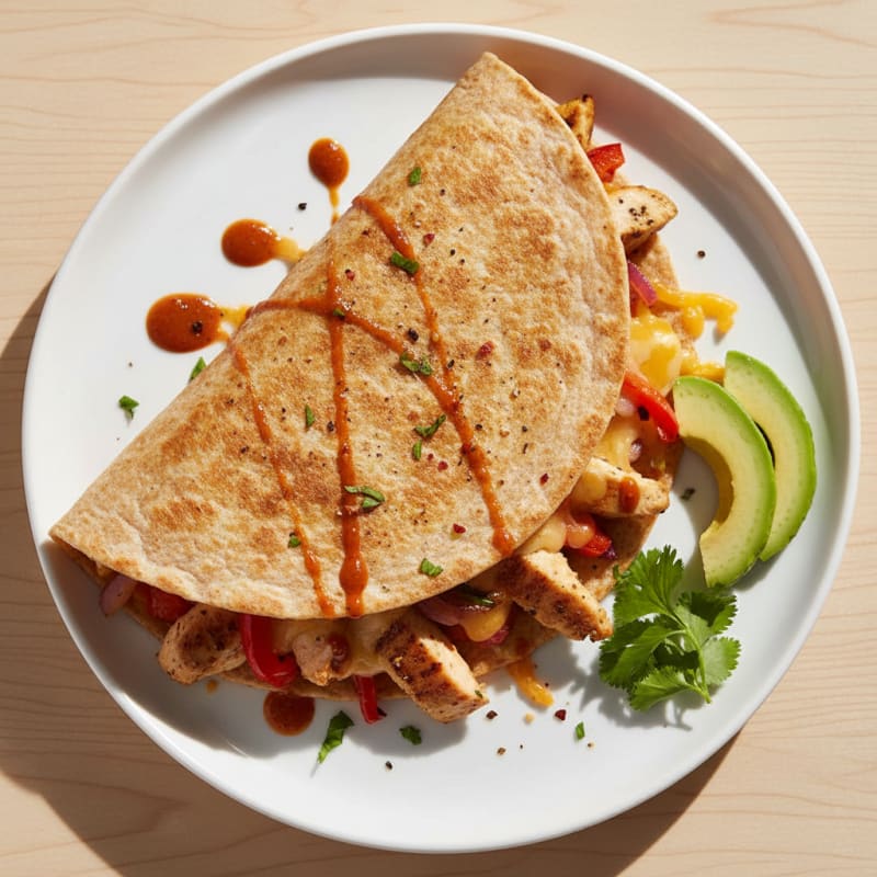 Crispy Chipotle Chicken Quesadilla