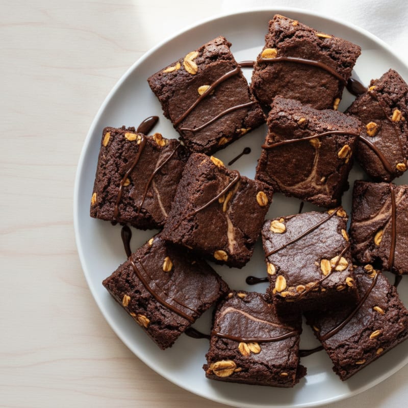Decadent Chocolate Protein Brownie Bites
