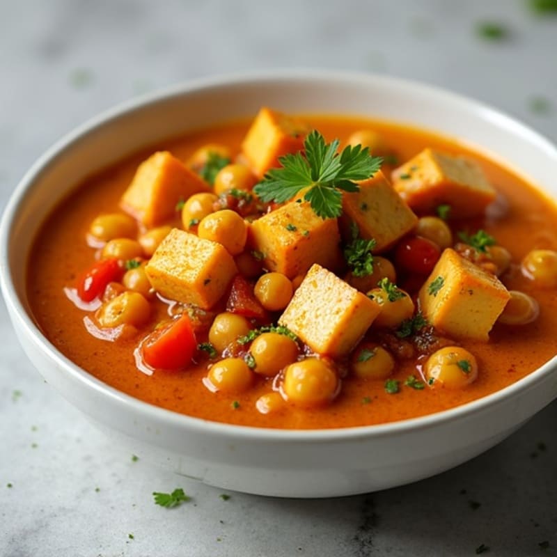 Fragrant Chickpea Curry with Aromatic Spices