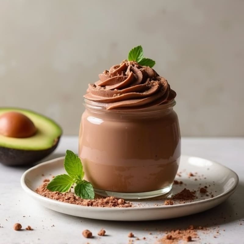 Silky Chocolate Protein Pudding