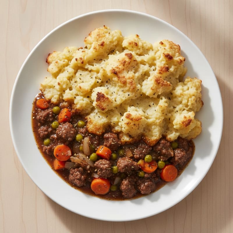 Classic Shepherd's Pie with Root Vegetable Mash