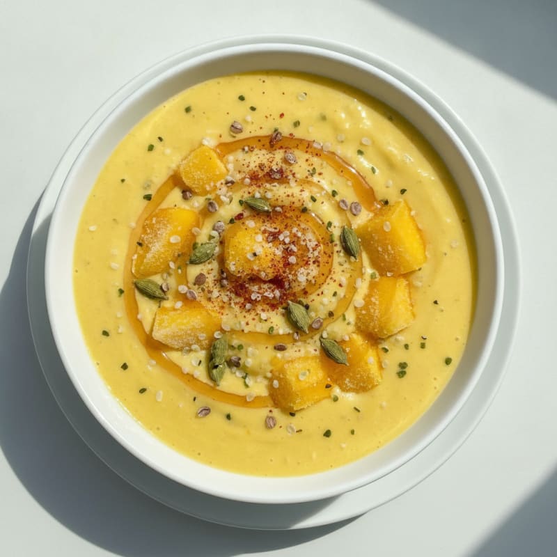 Sweet Mango Milk Shake