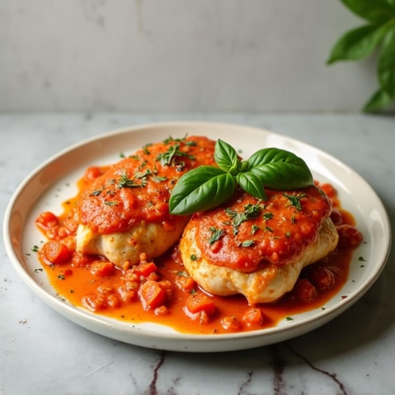 Creamy Spiced Tomato Chicken