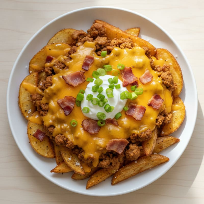 Loaded Bacon Cheese Fries