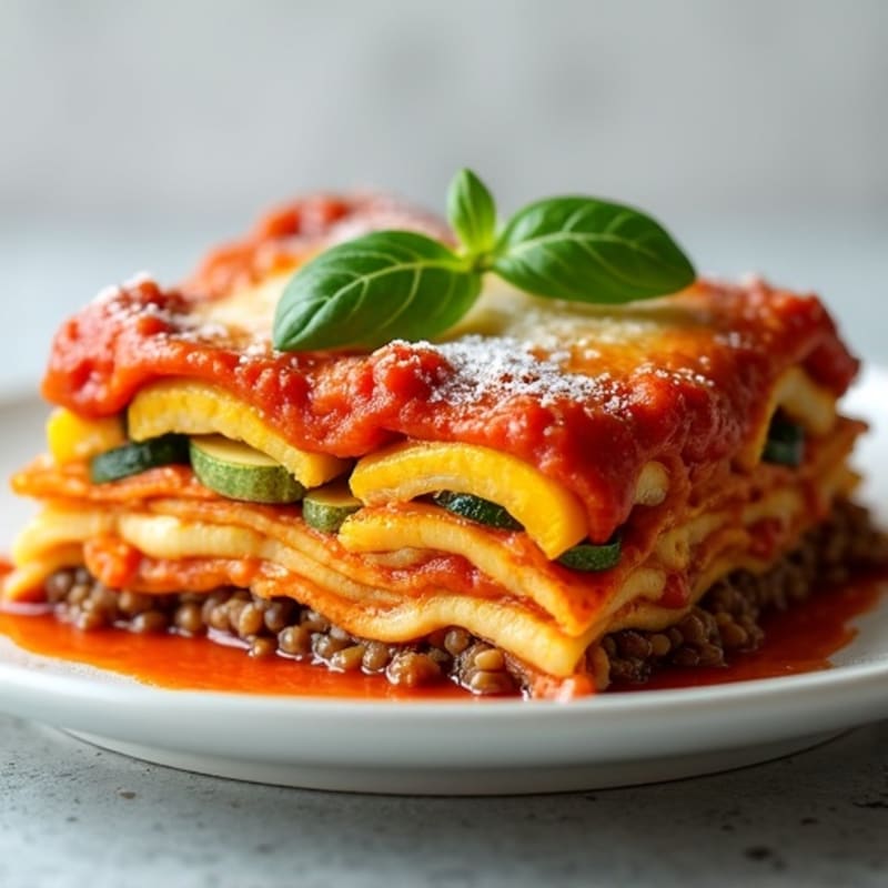 Hearty Baked Vegetable Lasagna