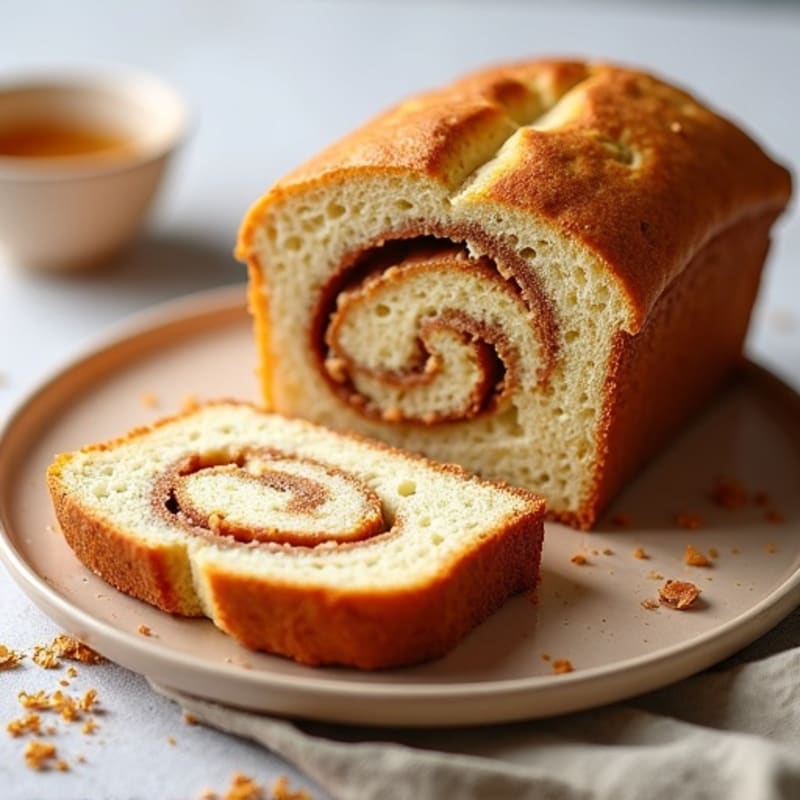 Protein-Packed Almond Flour Cinnamon Swirl Bread