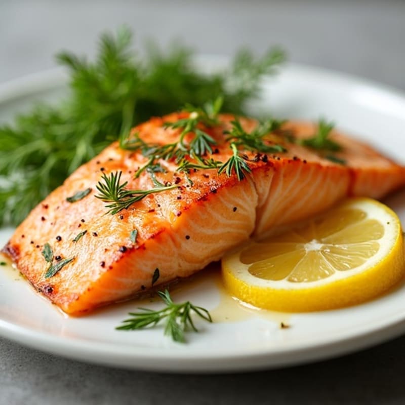 Lemon Herb Grilled Salmon