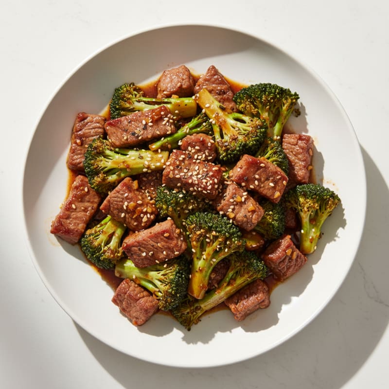 Sesame Beef and Broccoli Stir-Fry