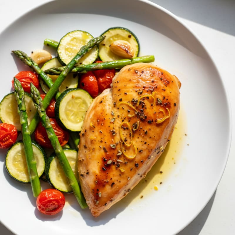Lemon-Herb Roasted Chicken Breast