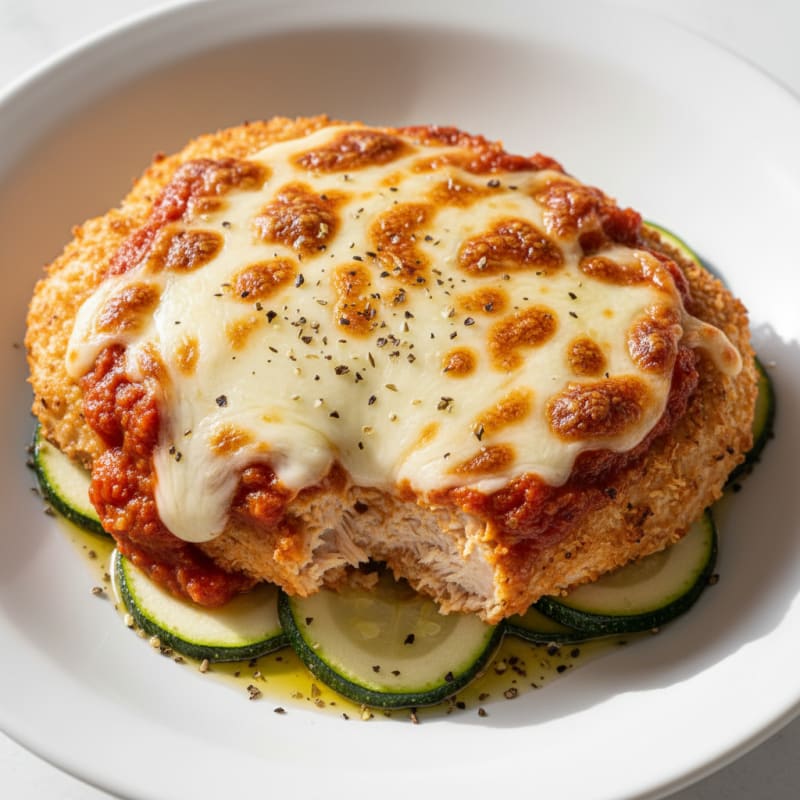 Baked Chicken Parmesan with Marinara