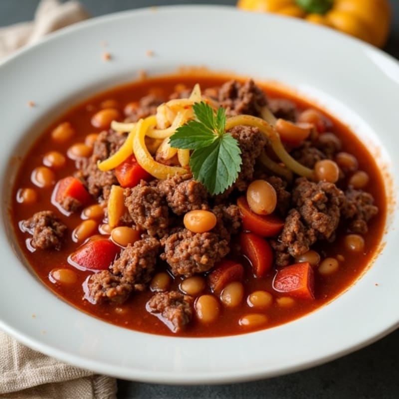 Healthy Slow Cooker Beef Chili