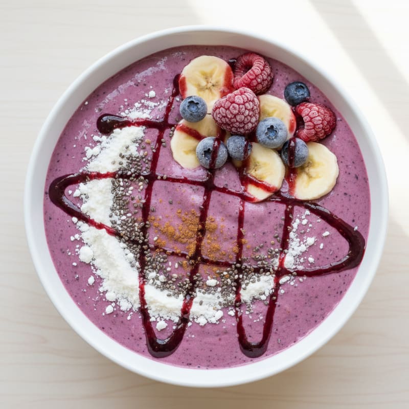 Creamy Berry Banana Smoothie