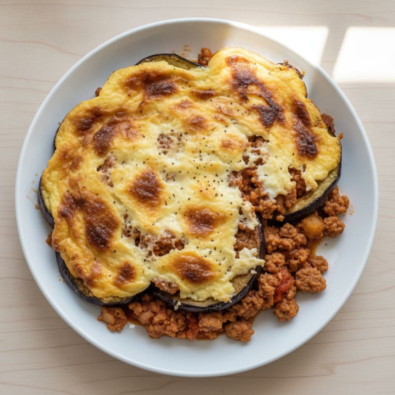 Classic Greek Lamb Moussaka