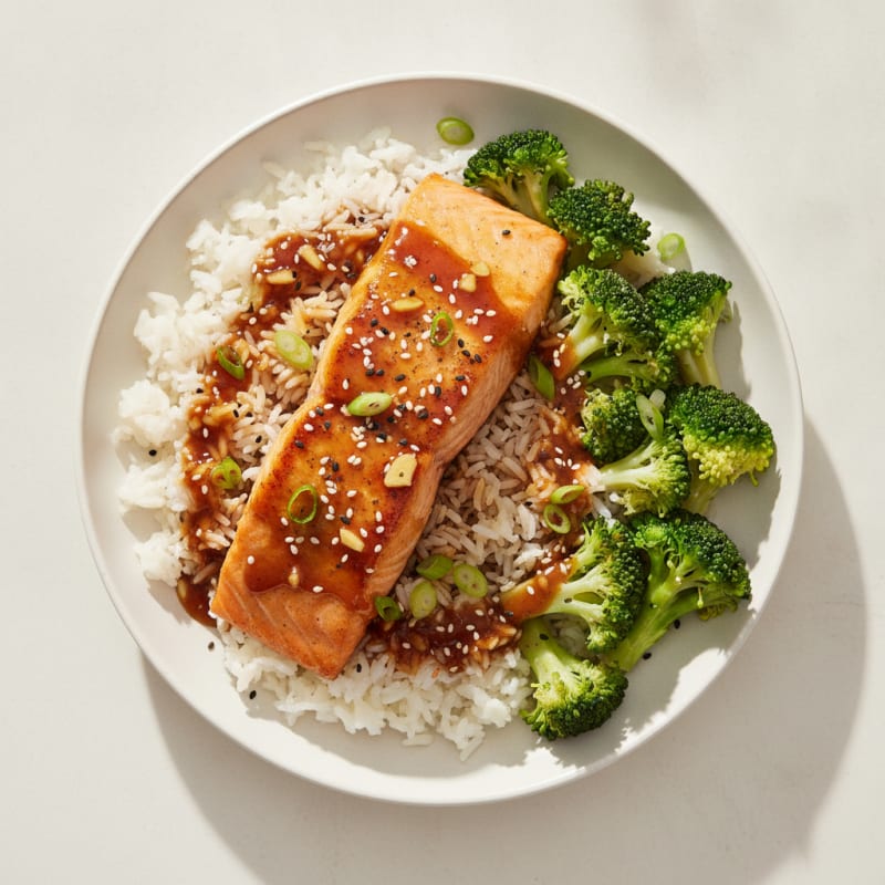 Teriyaki Glazed Salmon