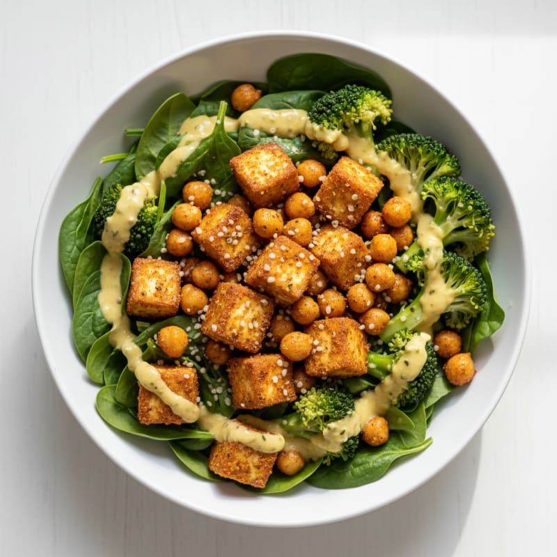 Roasted Chickpea and Veggie Buddha Bowl