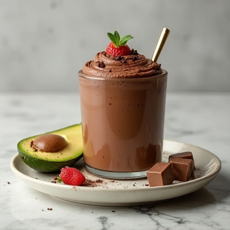 Creamy Avocado Chocolate Mousse