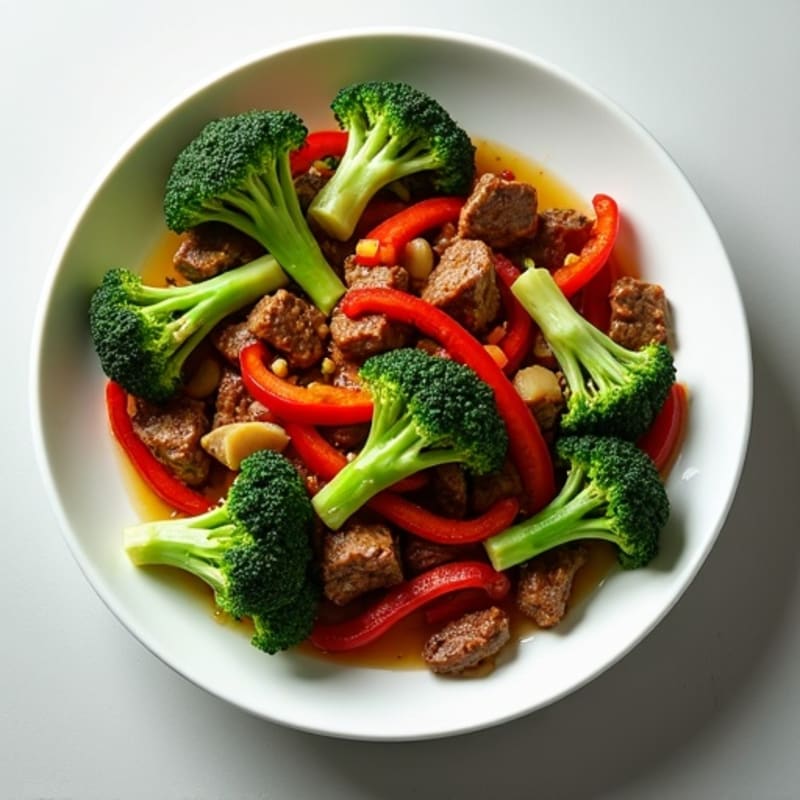 Ginger-Garlic Beef and Broccoli Stir-Fry
