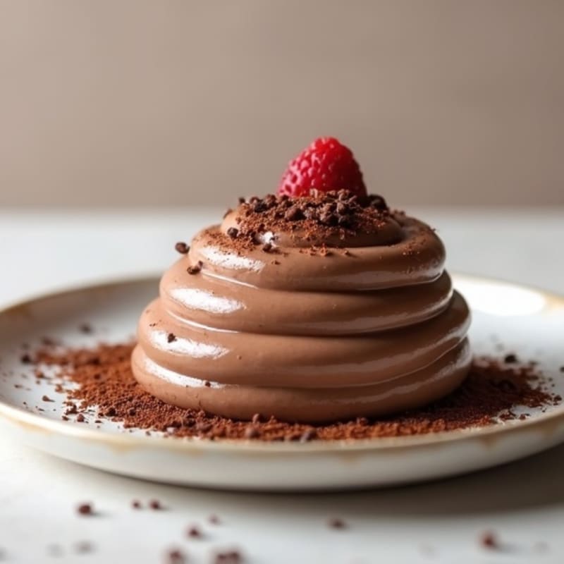Silky Chocolate Protein Pudding