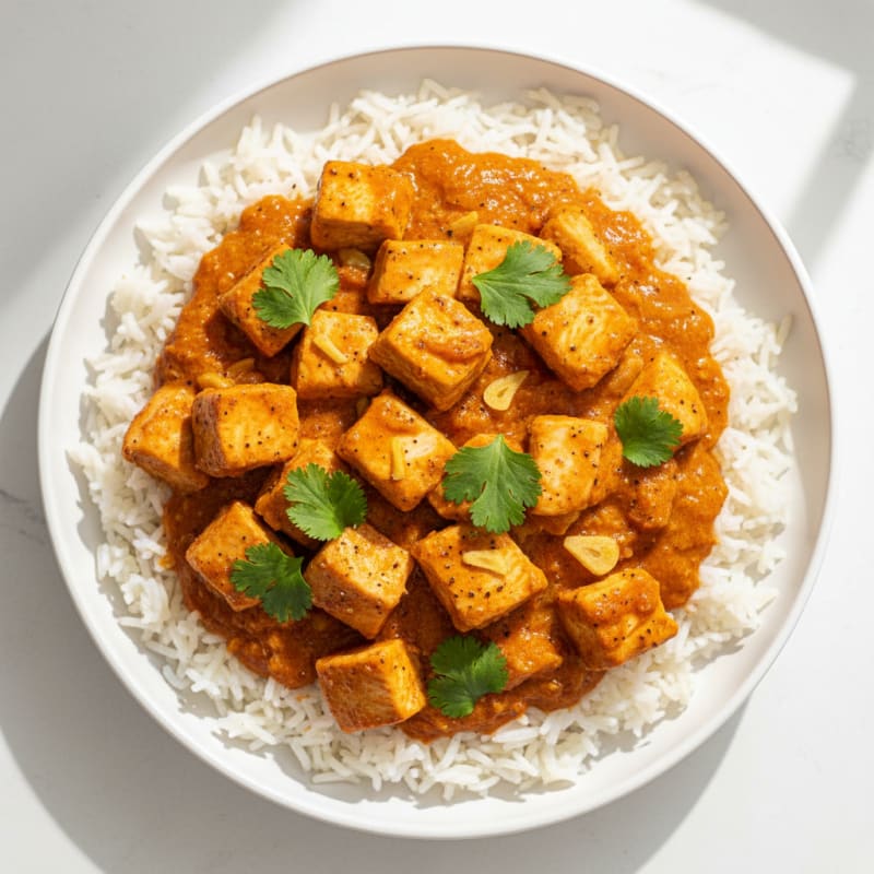Spiced Butter Chicken with Basmati Rice
