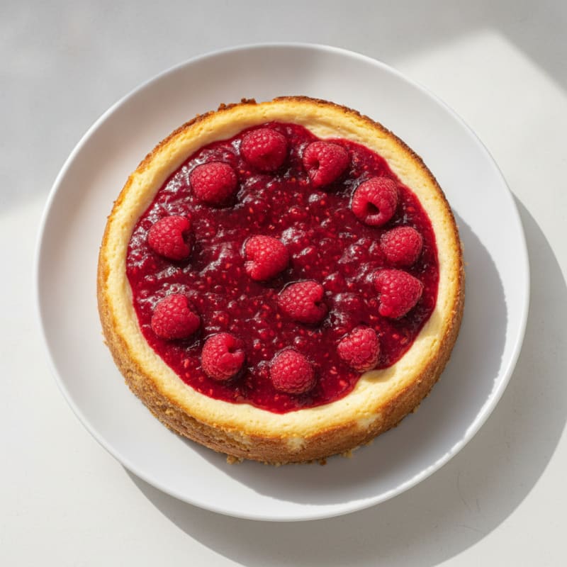 Creamy Greek Yogurt Protein Cheesecake