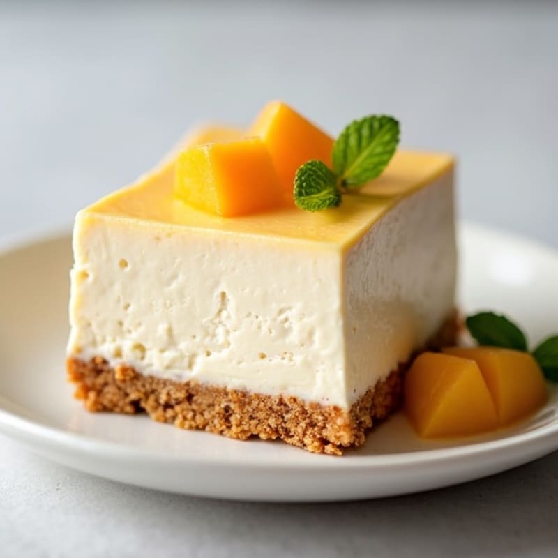 Creamy Greek Yogurt Protein Cheesecake