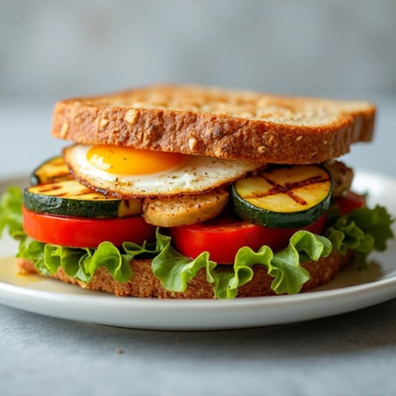 Hearty Grilled Vegetable Sandwich