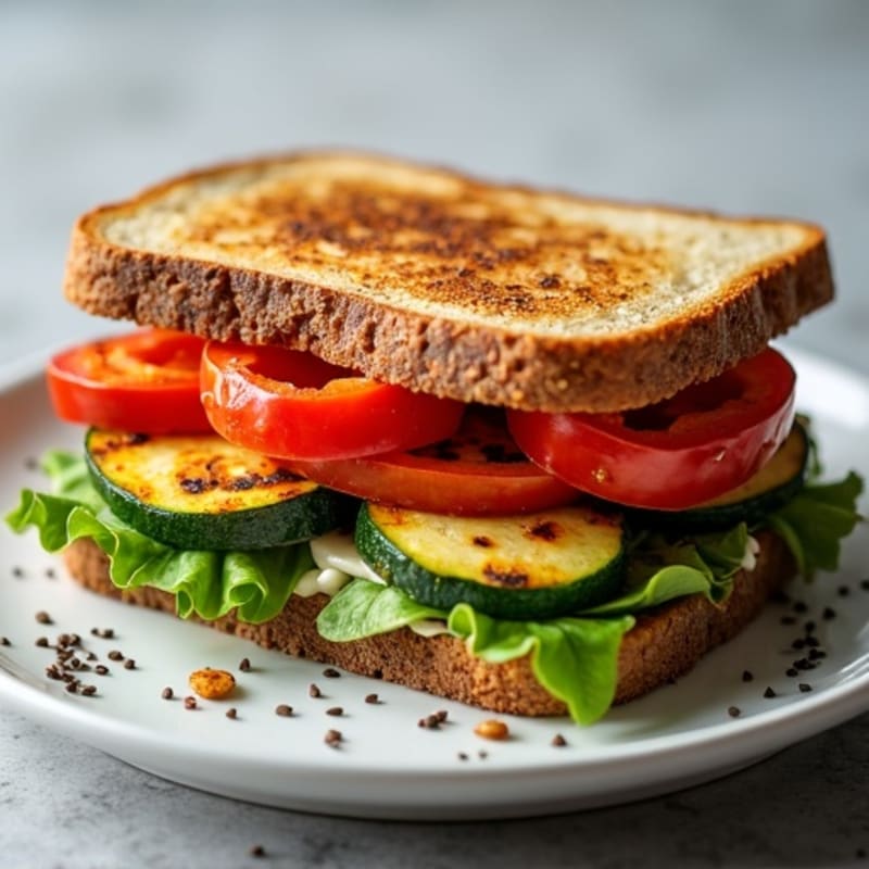 Hearty Grilled Vegetable Sandwich