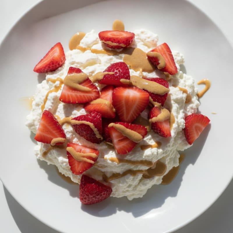 Silky Greek Yogurt Protein Mousse with Fresh Berries