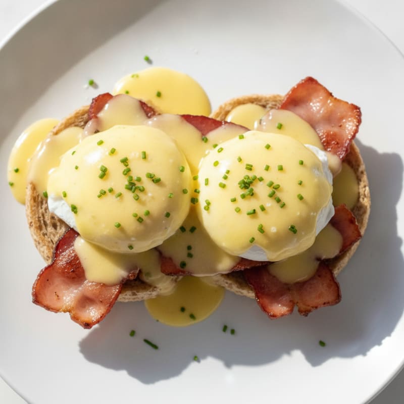 Classic Eggs Benedict with Hollandaise