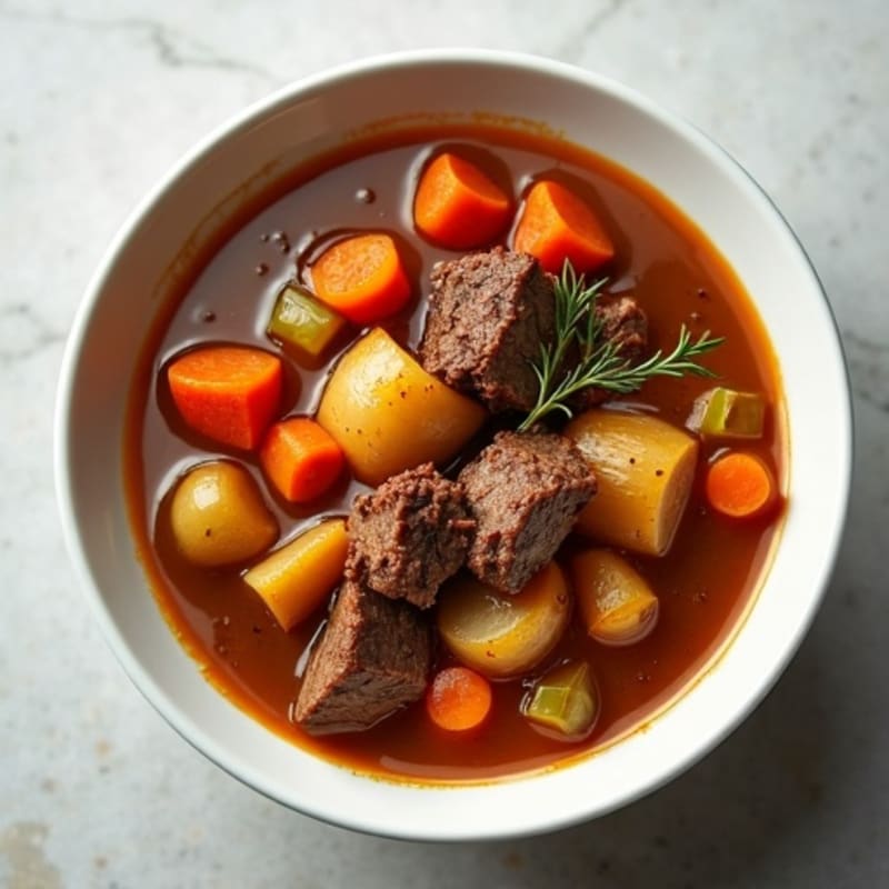 Hearty Beef and Root Vegetable Stew