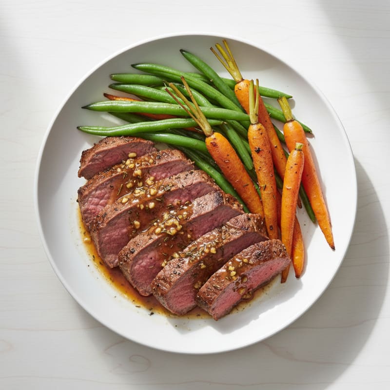 Tender Garlic-Herb Roasted Beef