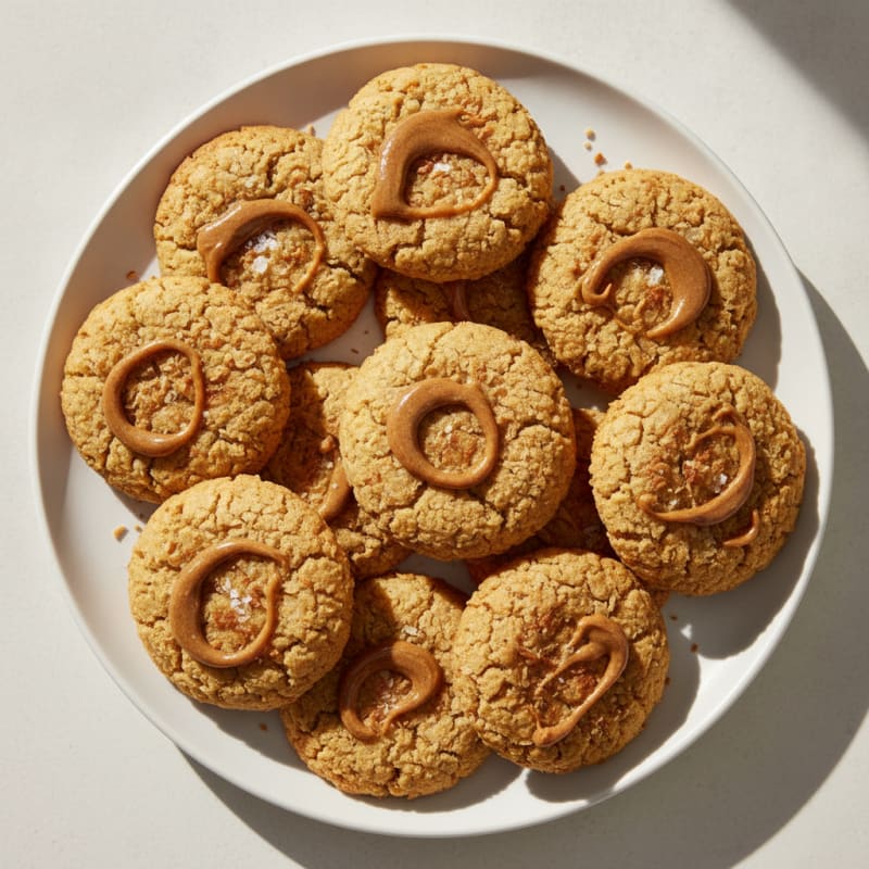 Almond Butter Coconut Keto Cookies
