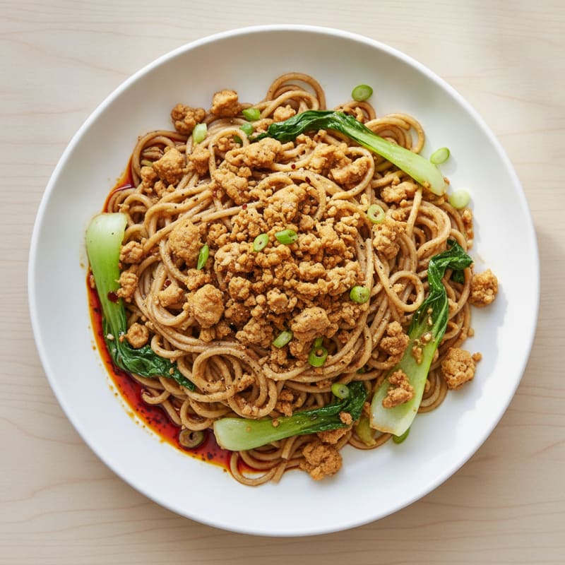 Sichuan Dan Dan Noodles with Chili Oil
