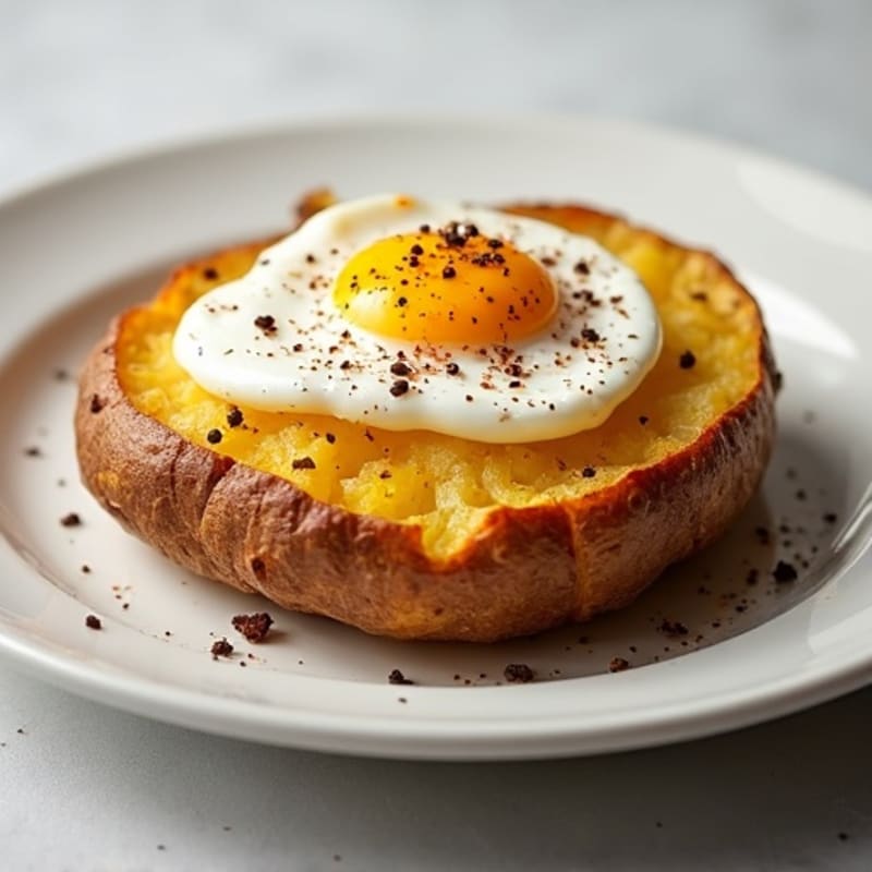 Protein-Packed Crispy Baked Potato