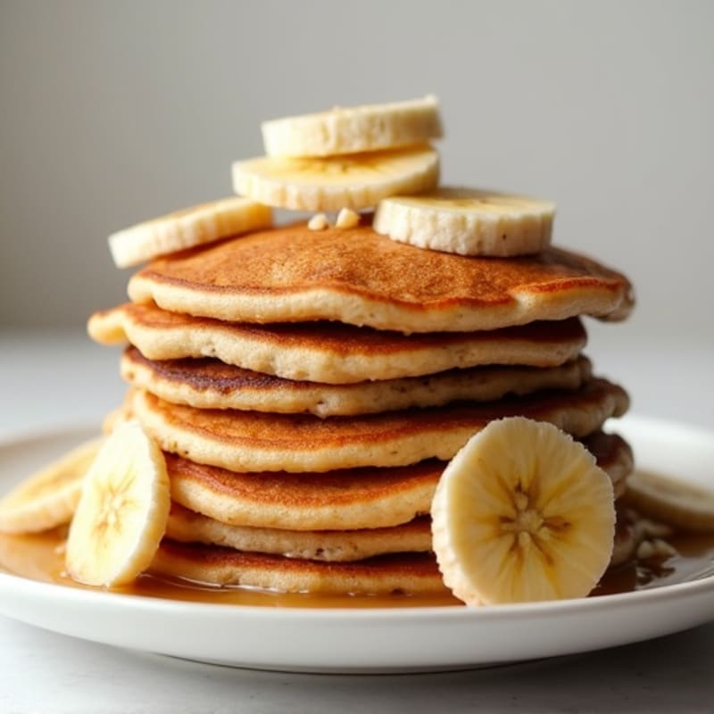 Protein-Packed Banana Oat Pancakes