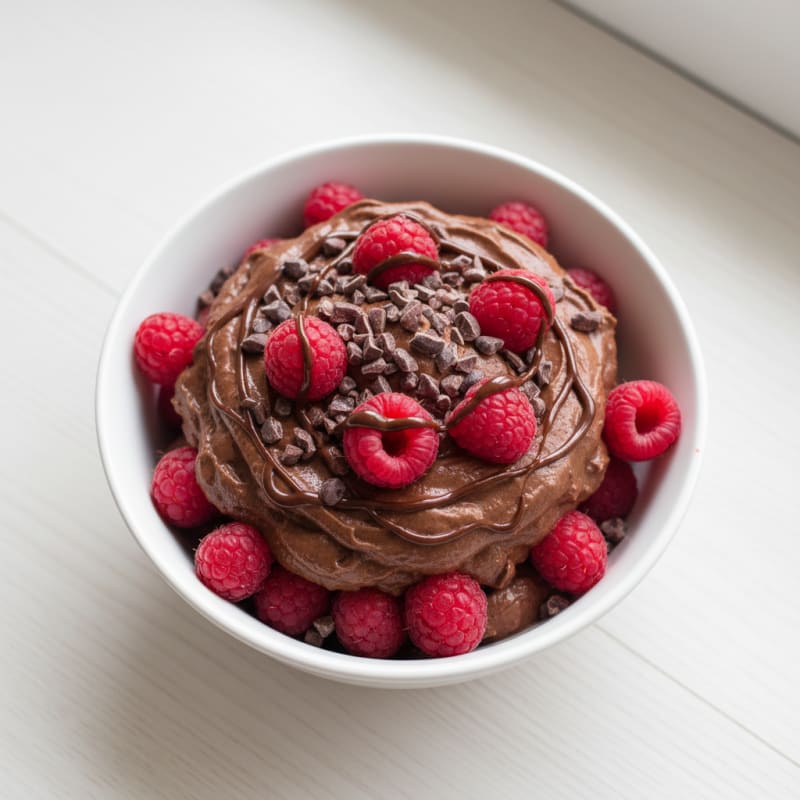 Chocolate Protein Greek Yogurt Parfait