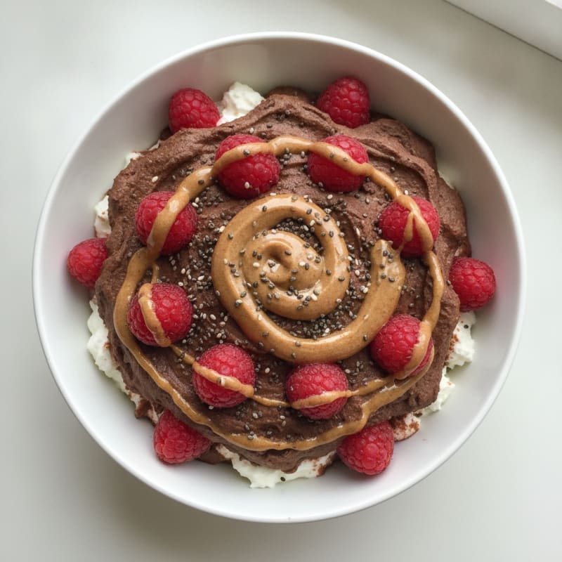Chocolate Protein Yogurt Parfait
