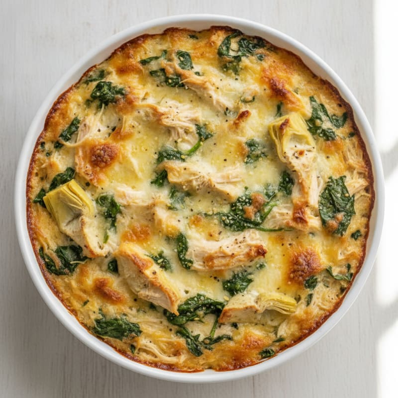 Baked Spinach Artichoke Dip