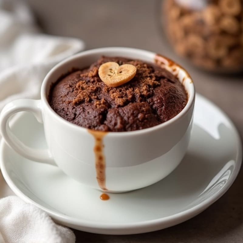 Protein-Rich Double Chocolate Mug Cake