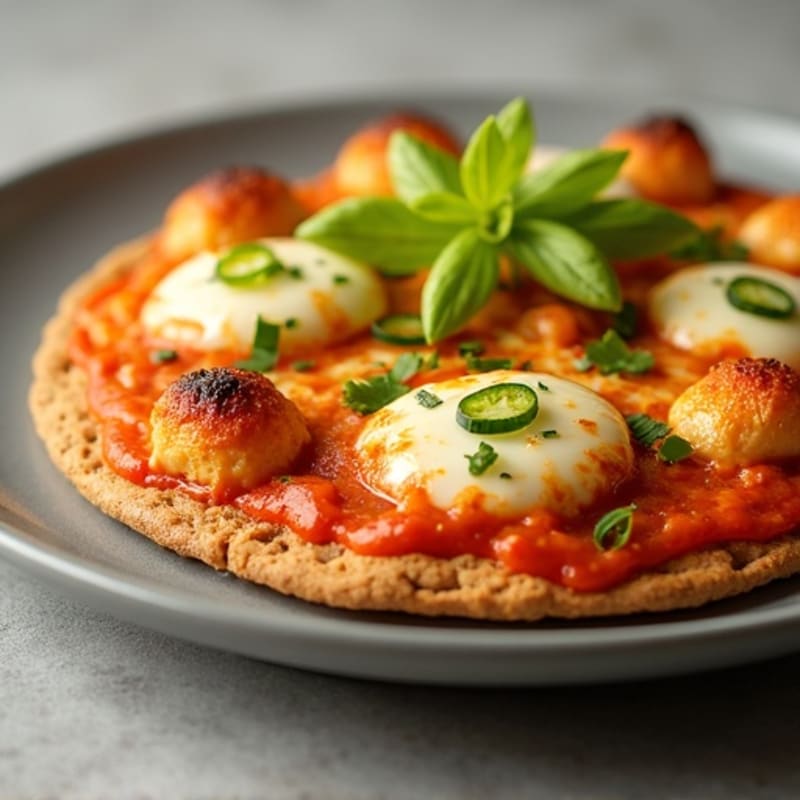 Crispy Baked Buffalo Chicken Pizza